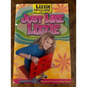 Lizzie McGuire Just Like Lizzie book Disney channel Kidcore 2003 Y2K